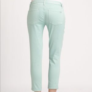 Tory Burch Cropped Skinny Jean Denim sz 27